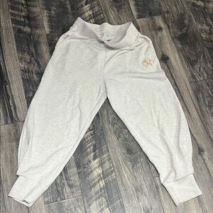 Varley Cream Joggers